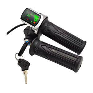 Acelerador giratorio con pantalla LED de 36V con bloqueo