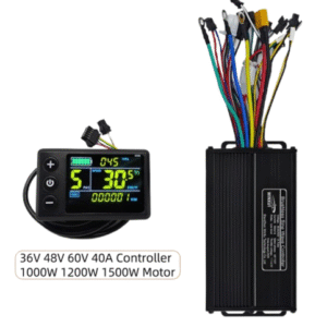 Kit de Controlador de Onda Sinusoidal 36-60V 30A con Pantalla LCD a Color S866