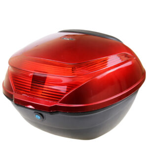 Maletero o Baul de Plastico Rojo