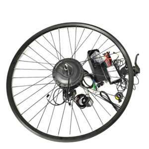 KIT de Conversion Bicicleta Electrica 26" Motor Hub con Engranaje 36V /48V/350W